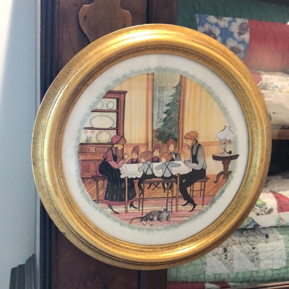 P Buckley Moss Artist Signed Numbered Framed Print “The Blessing” - Picture 6 of 8